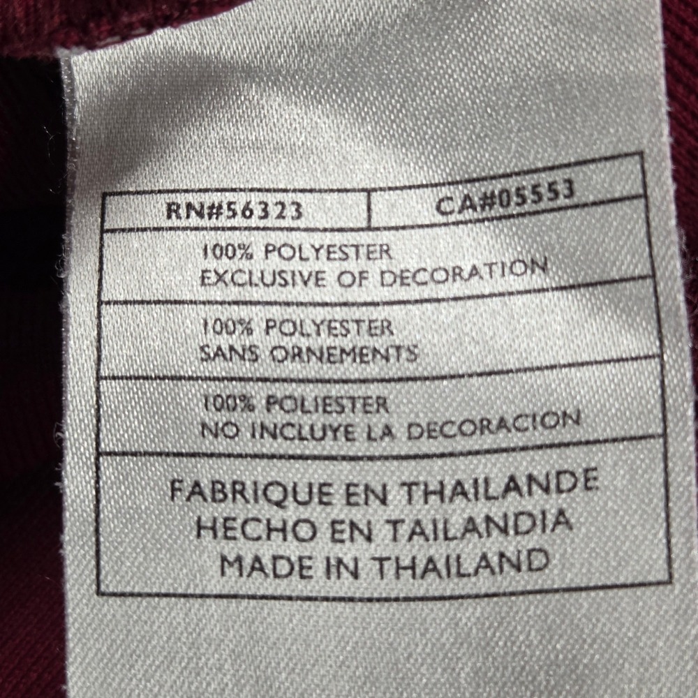 Nike Golf Polo Shirt Grand Bear Grand Biloxi Casino Maroon Mens Medium - Picture 5 of 11